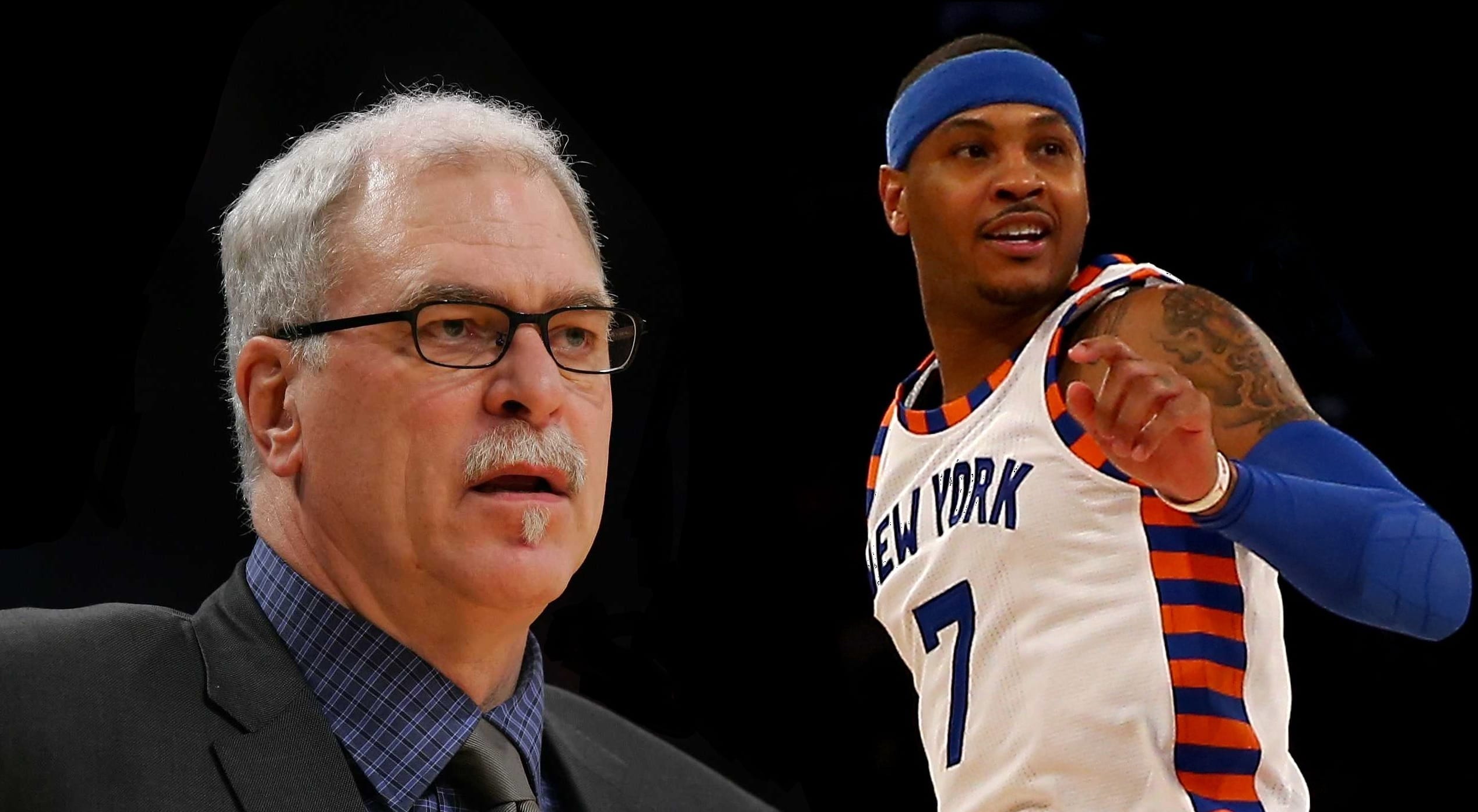 Phil Jackson insiste en la marcha de Carmelo Anthony