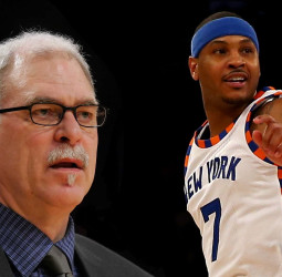 Phil Jackson insiste en la marcha de Carmelo Anthony