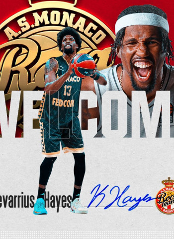 Kevarrius Hayes refuerza el juego interior del AS Monaco