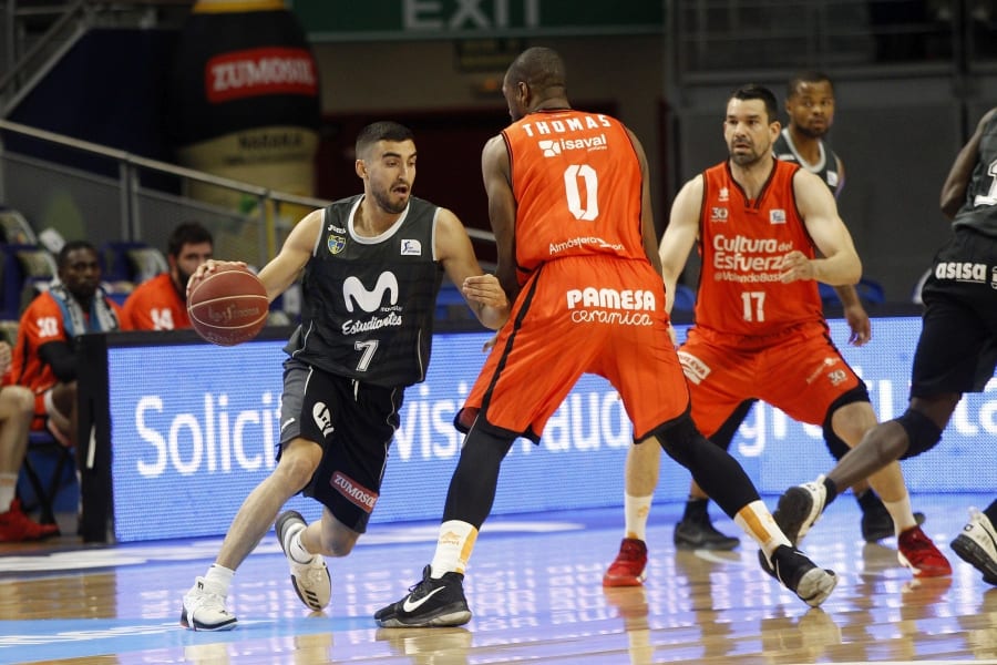 Valencia Basket recupera sensaciones en la cancha del Movistar Estudiantes (68-87)