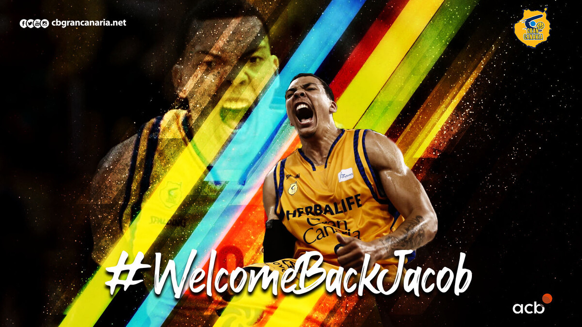 Jacob Wiley volverá a sudar la camiseta del Herbalife Gran Canaria