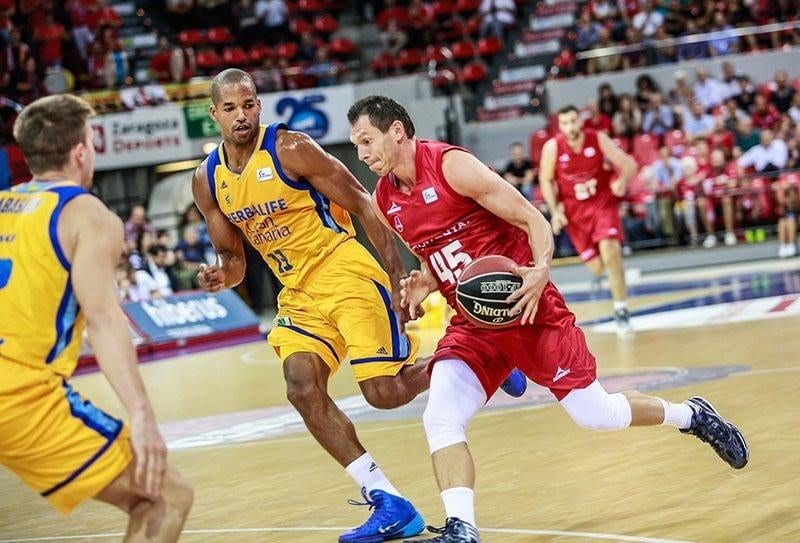 El Herbalife Gran Canaria sale de Zaragoza con una trabajada victoria (95-99)