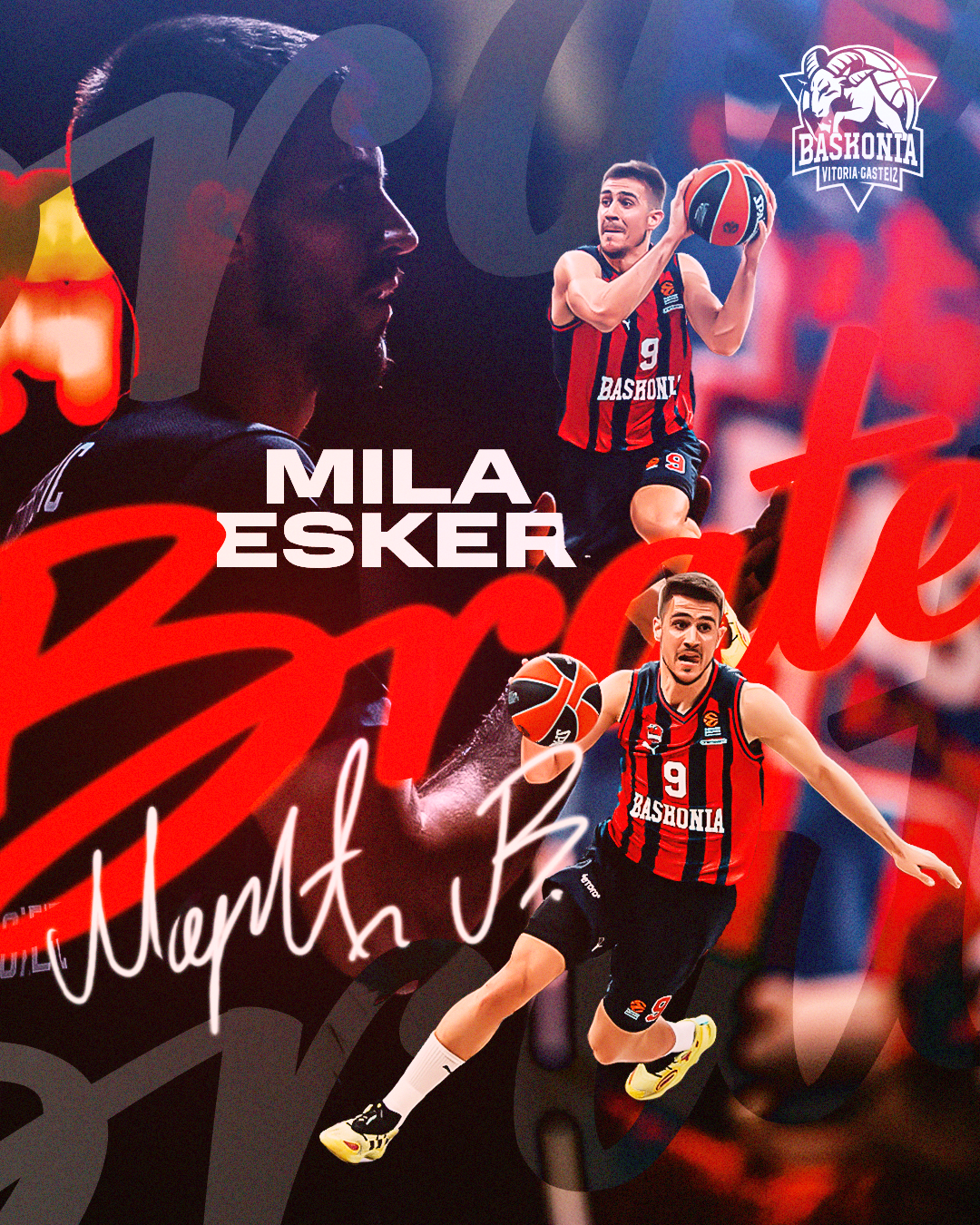 Baskonia y Vanja Marinkovic separan sus caminos