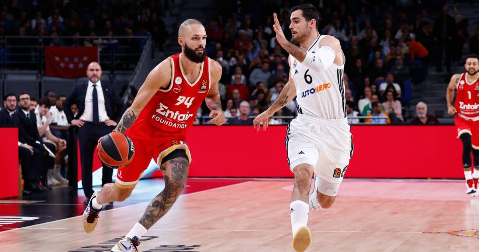 Olympiacos domina al Real Madrid, 86-96