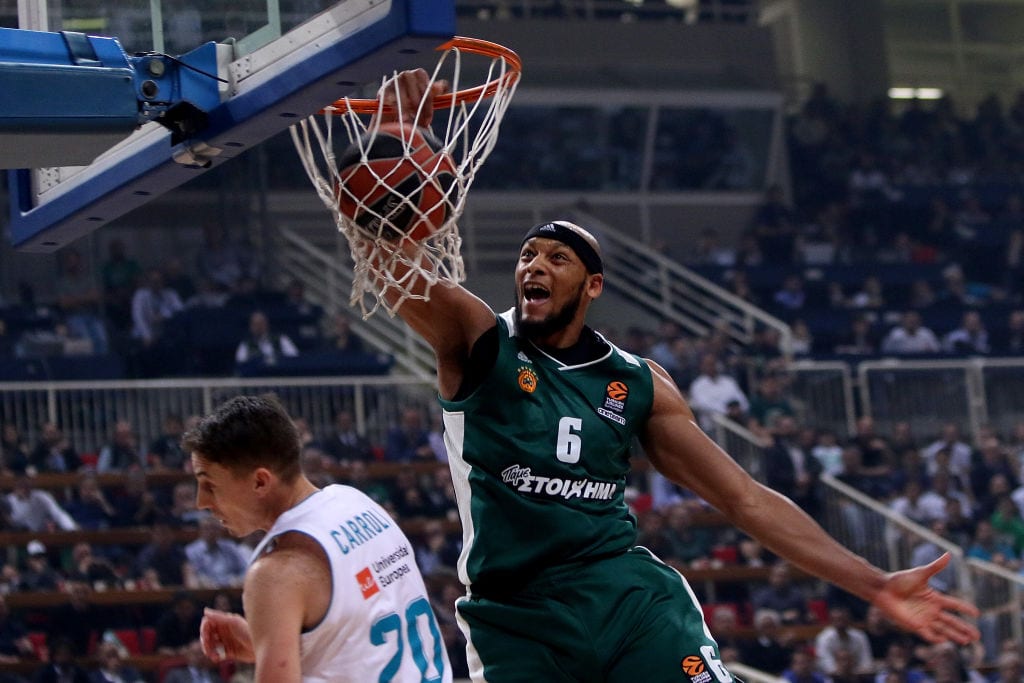 Adreian Payne cambiará el Panathinaikos por el ASVEL Villeurbanne