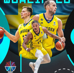 Suecia vuelve al EuroBasket tras doce años de ausencia
