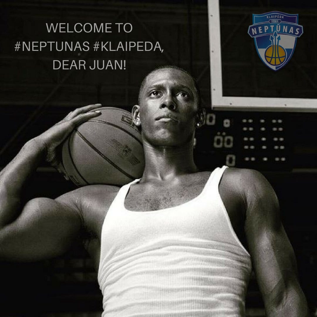 Juan Palacios firma por el Neptunas Klaipeda