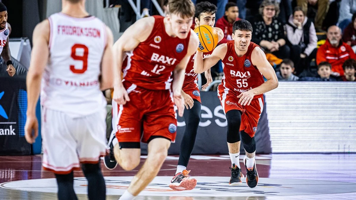 El Baxi Manresa comienza con buen pie la segunda fase de la Champions (82-69)