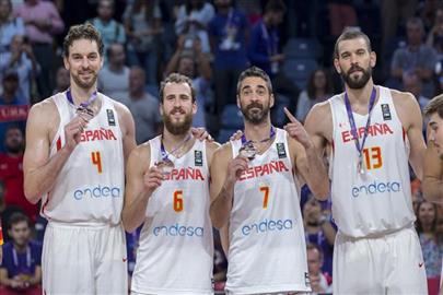 Todas las medallas del baloncesto español