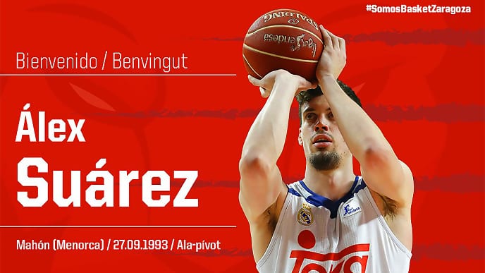 Álex Suárez, cedido al Tecnyconta Zaragoza