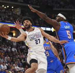 Jokic domina, Strawther sorprende, Murray resiste y Nuggets fuerza el séptimo, 107-119 [3-3]