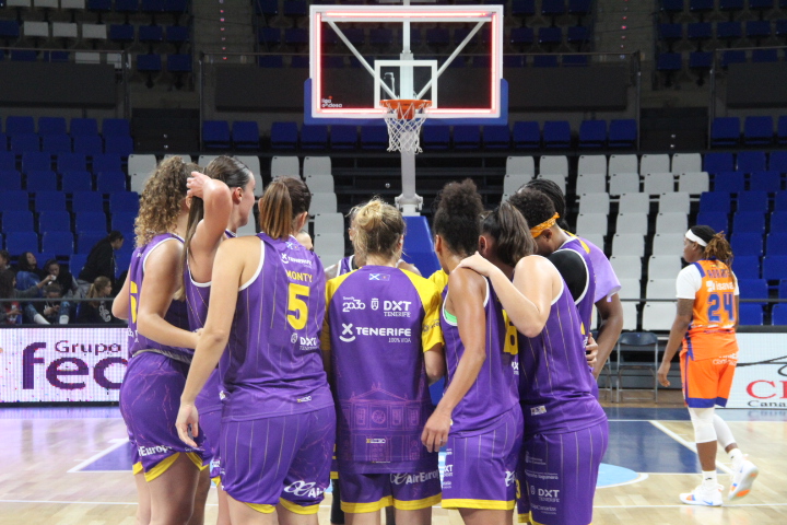 Golpe de autoridad del Ciudad de La Laguna Tenerife ante Valencia Basket