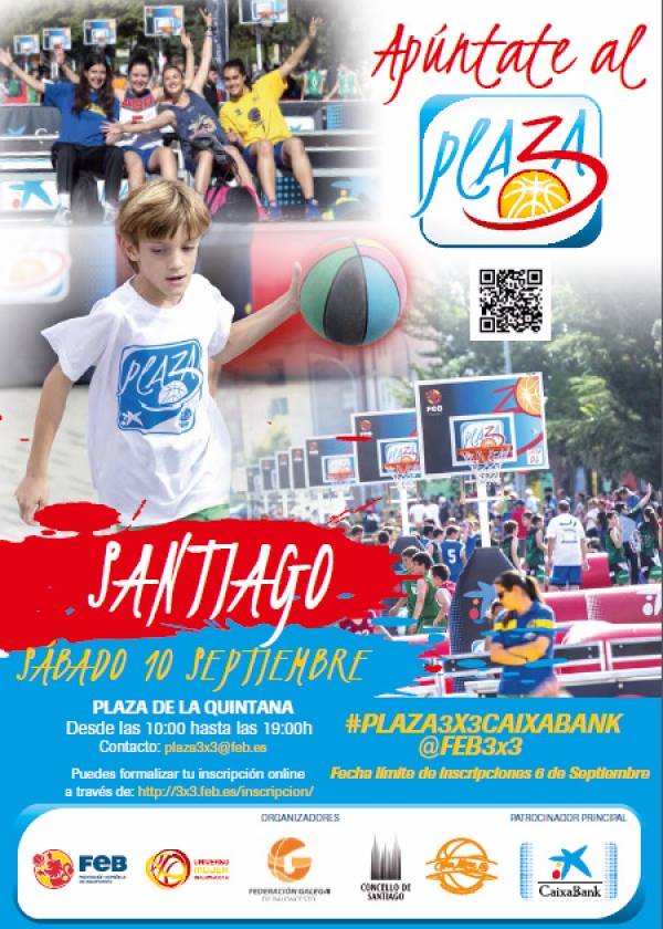 Participa en el “Circuito plaza 3x3” y consigue entradas para el primer partido de Liga