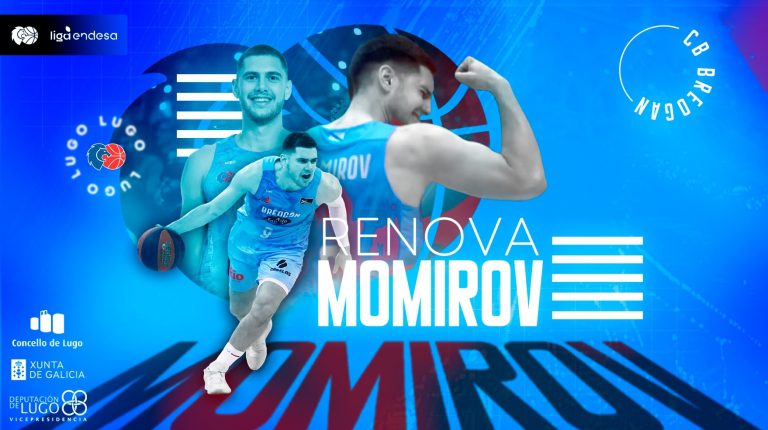 Stefan Momirov renueva su compromiso con el Río Breogán