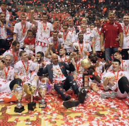 El Estrella Roja, campeón de la liga serbia sin demasiada oposición