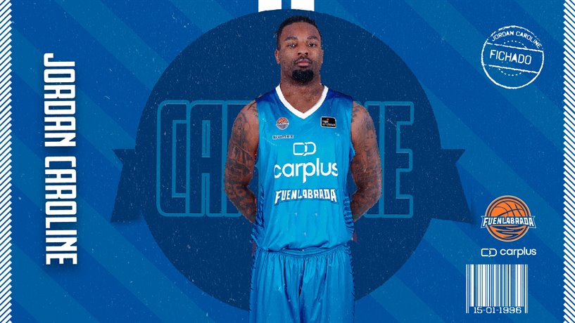 Jordan Caroline es nuevo jugador del Carplus Fuenlabrada
