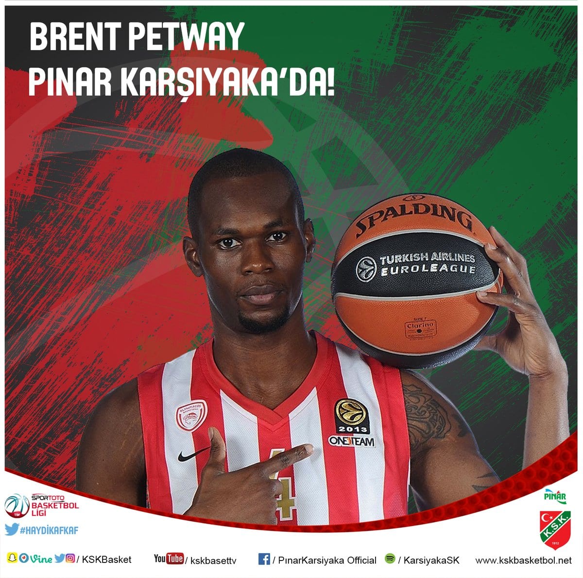 Brent Petway, nuevo jugador del Pinar Karsiyaka
