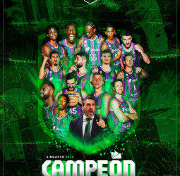 Unicaja Málaga, campeón de la Copa FIBA Intercontinental, 75-60
