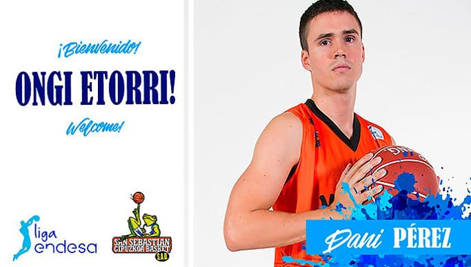 Dani Pérez, primera novedad del Gipuzkoa Basket