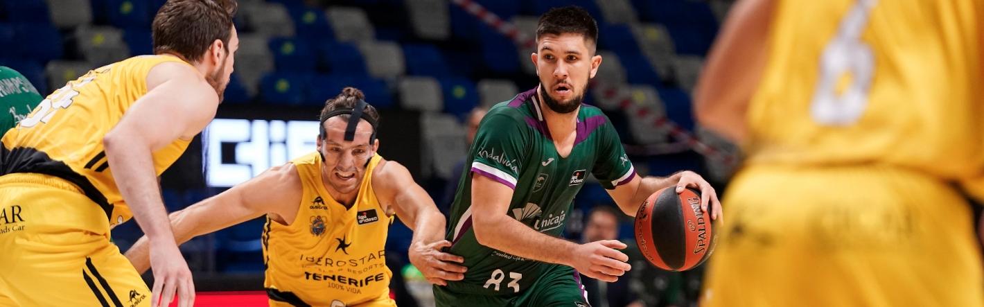 El Lenovo Tenerife, exigente test para el Unicaja