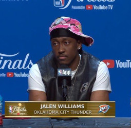 Jalen Williams: “Es algo que seguramente valoraré más adelante"