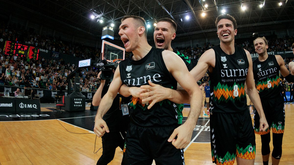 Victoria de nivel para el Bilbao Basket ante el Barcelona, 82-80