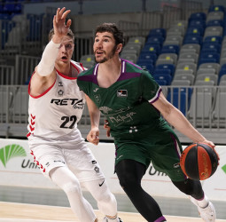 Brizuela lidera un trabajado triunfo ante el RETAbet Bilbao Basket (88-74)