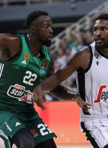 Mitoglou, con un sólido último cuarto, lleva a Panathinaikos a vencer a Virtus, 90-76