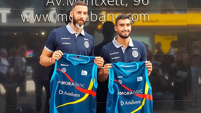 Vlado Jankovic y Jaime Fernández, presentados en Andorra