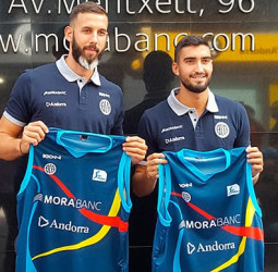 Vlado Jankovic y Jaime Fernández, presentados en Andorra