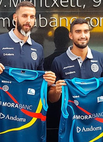 Vlado Jankovic y Jaime Fernández, presentados en Andorra