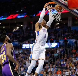 Westbrook realiza un brutal triple-doble, y los Warriors se imponen sin problemas ante los Nuggets