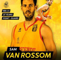 Filou Oostende anuncia el fichaje de Sam Van Rossom