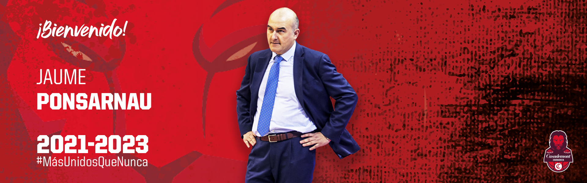 Jaume Ponsarnau, nuevo entrenador de Casademont Zaragoza