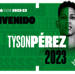 Tyson Pérez, nuevo jugador del Real Betis Baloncesto