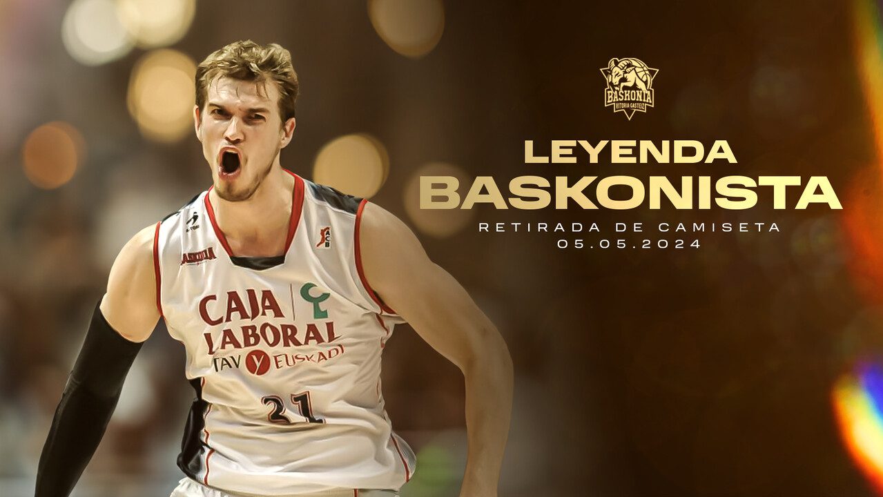 La camiseta de Tiago Splitter subirá a lo más alto del Buesa Arena