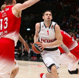 El Brose demostró más entereza en su juego que el Armani Milán (76-84)