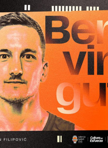 Valencia Basket incorpora al base Goran Filipovic con un contrato temporal de dos meses