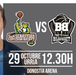 Previa Gipuzkoa Basket vs RETAbet Bilbao Basket