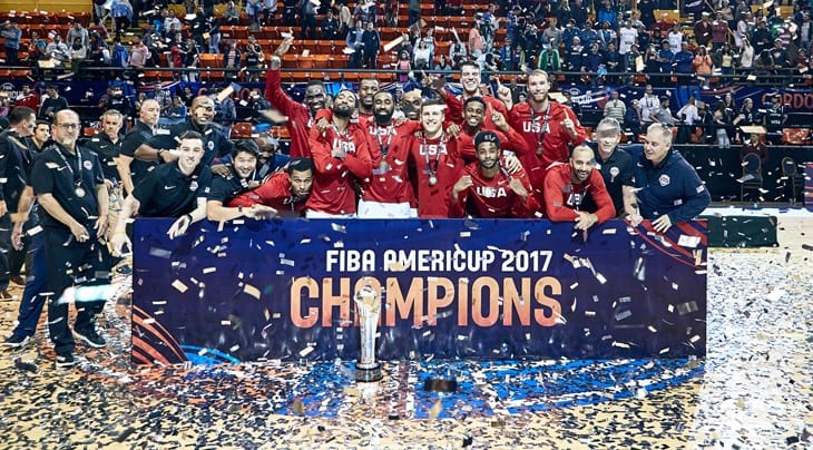 Estados Unidos, campeón de la FIBA AmeriCup 2017