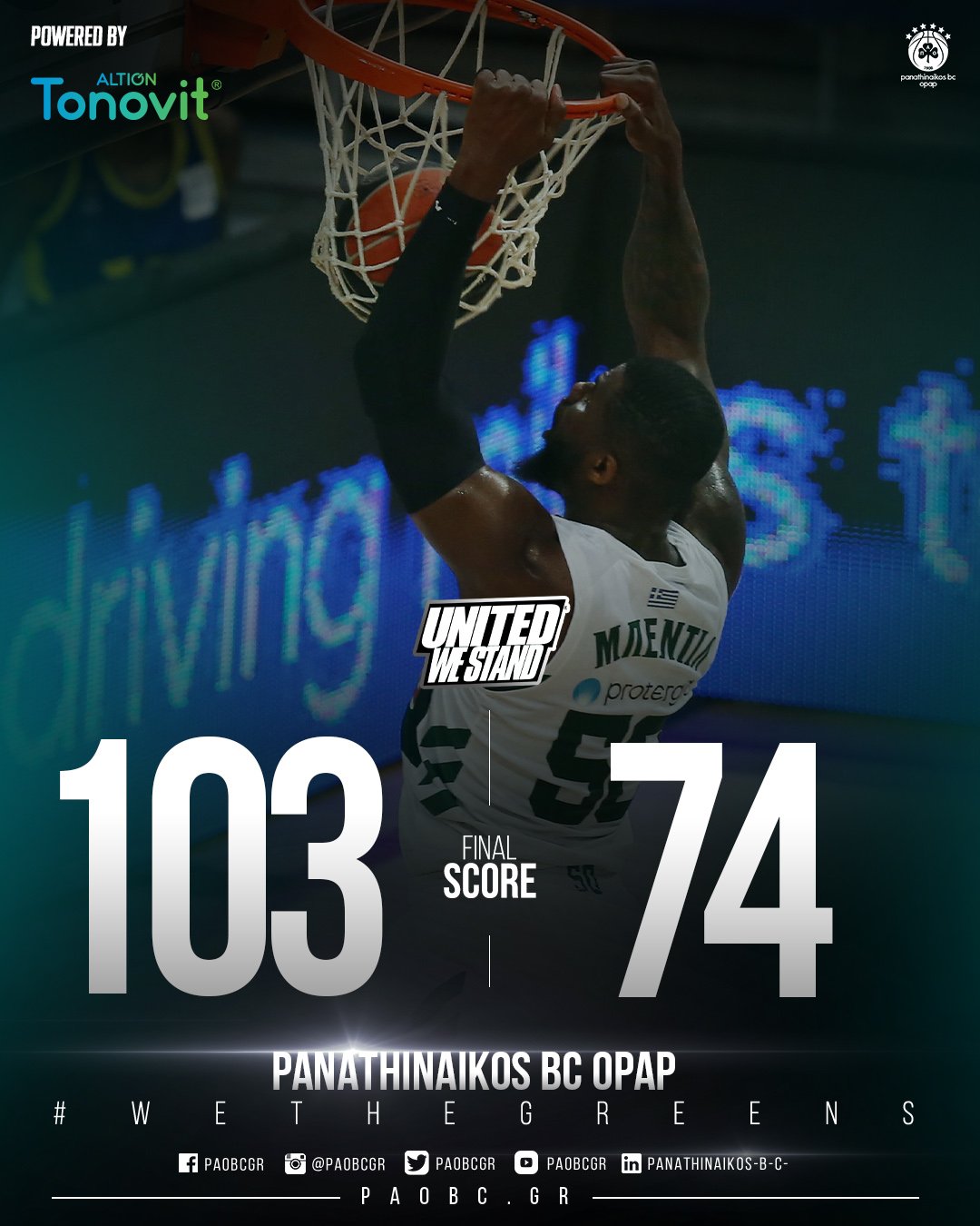 El Panathinaikos se adelanta en la final griega