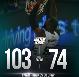 El Panathinaikos se adelanta en la final griega