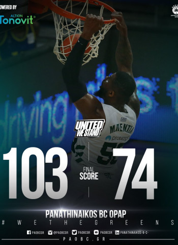 El Panathinaikos se adelanta en la final griega