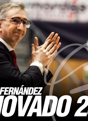El Monbus Obradoiro y Moncho Fernández extienden su contrato hasta 2023