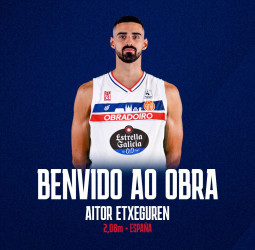El Monbus Obradoiro cierra la incorporación de Aitor Etxeguren
