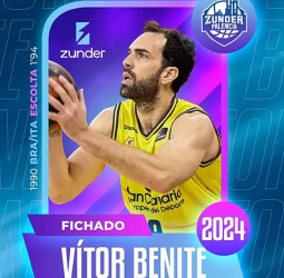 Vitor Benite cierra la plantilla del Zunder Palencia