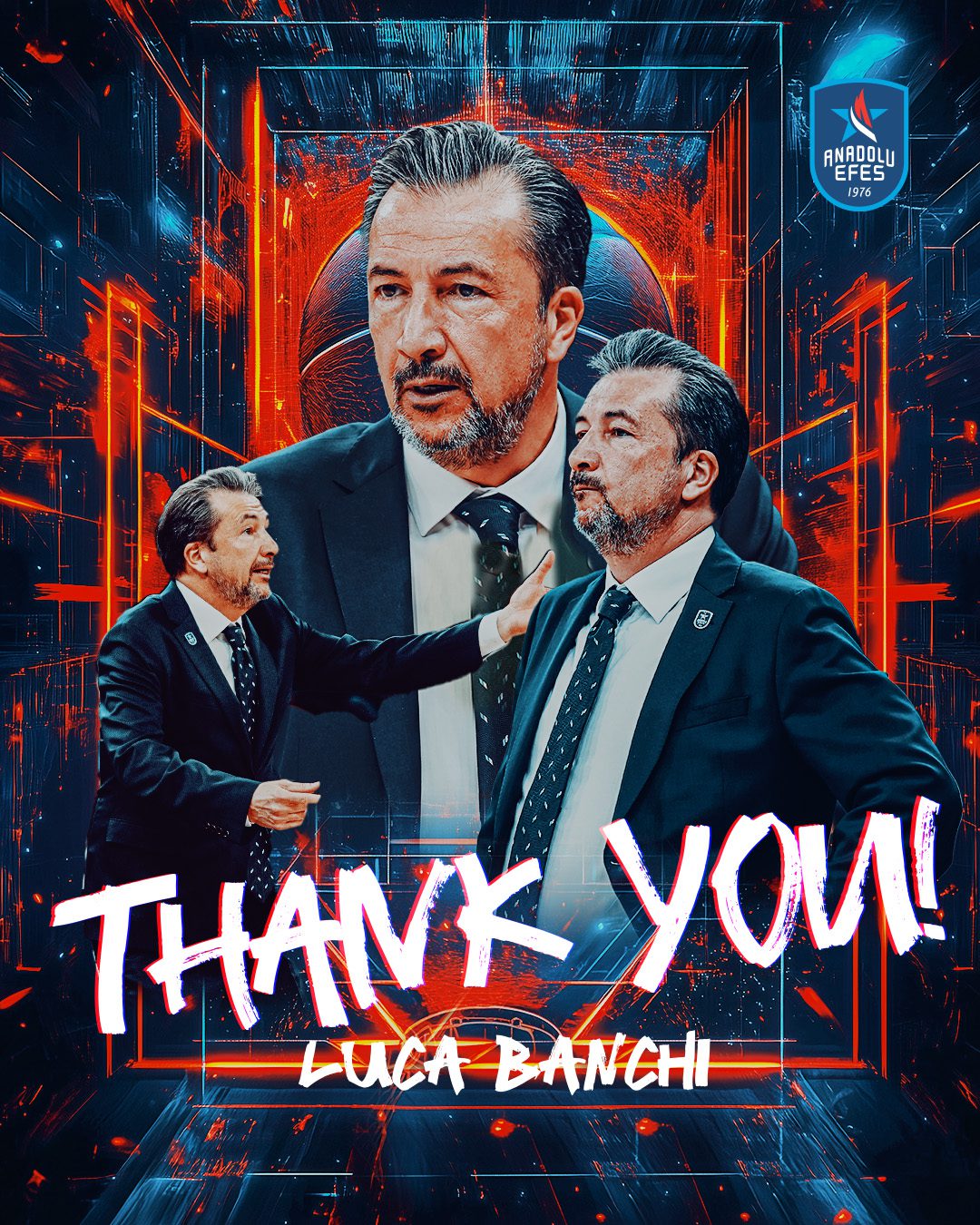 El Anadolu Efes anuncia la marcha de Luca Banchi. Kokoskov, su sustituto