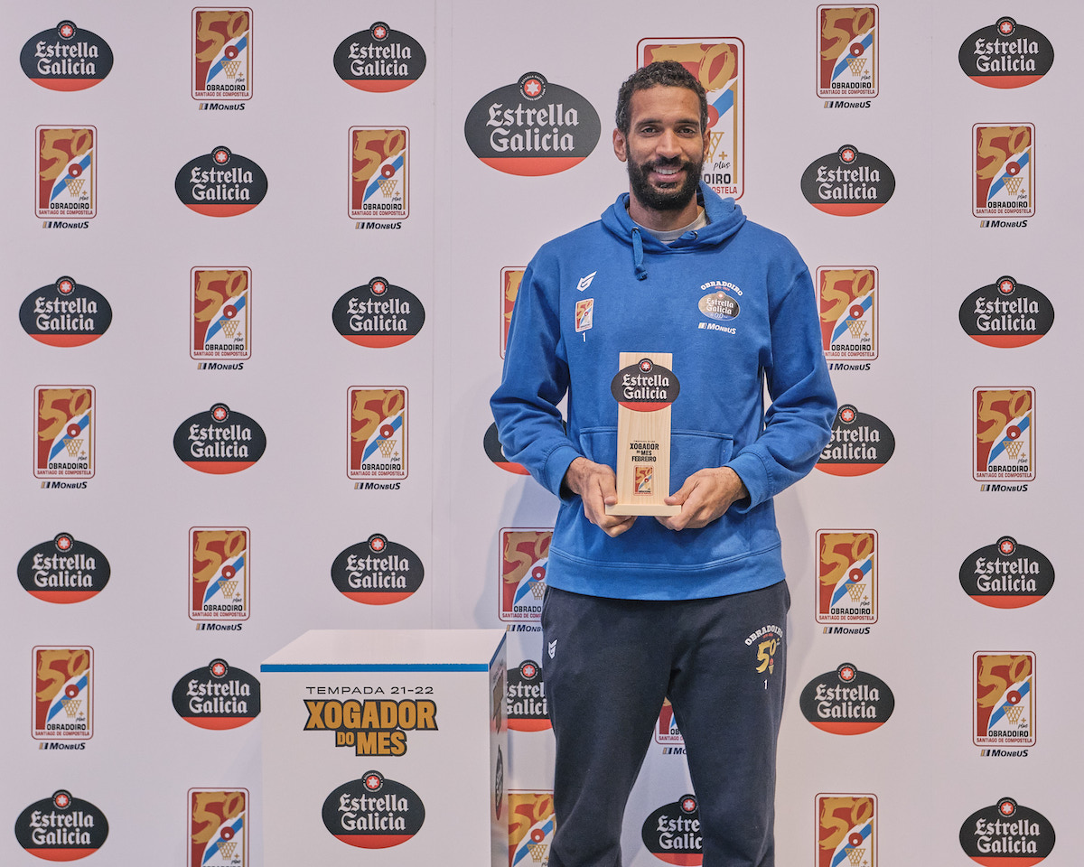 Thomas Scrubb ha sido elegido Jugador Estrella Galicia de Febrero