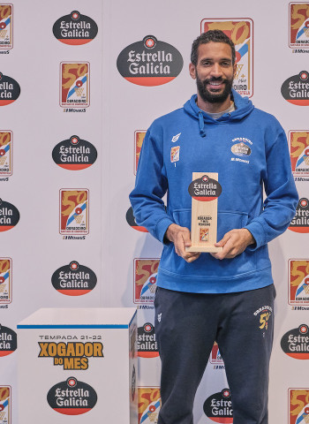 Thomas Scrubb ha sido elegido Jugador Estrella Galicia de Febrero