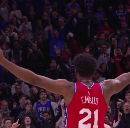 Joel Embiid y el trash talking